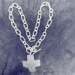 Silpada Sterling Silver Cross Pendant